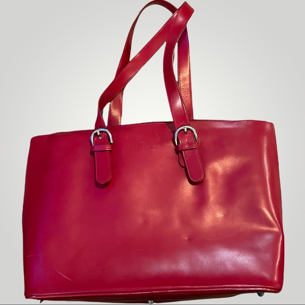 Samsonite Red Laptop Bag